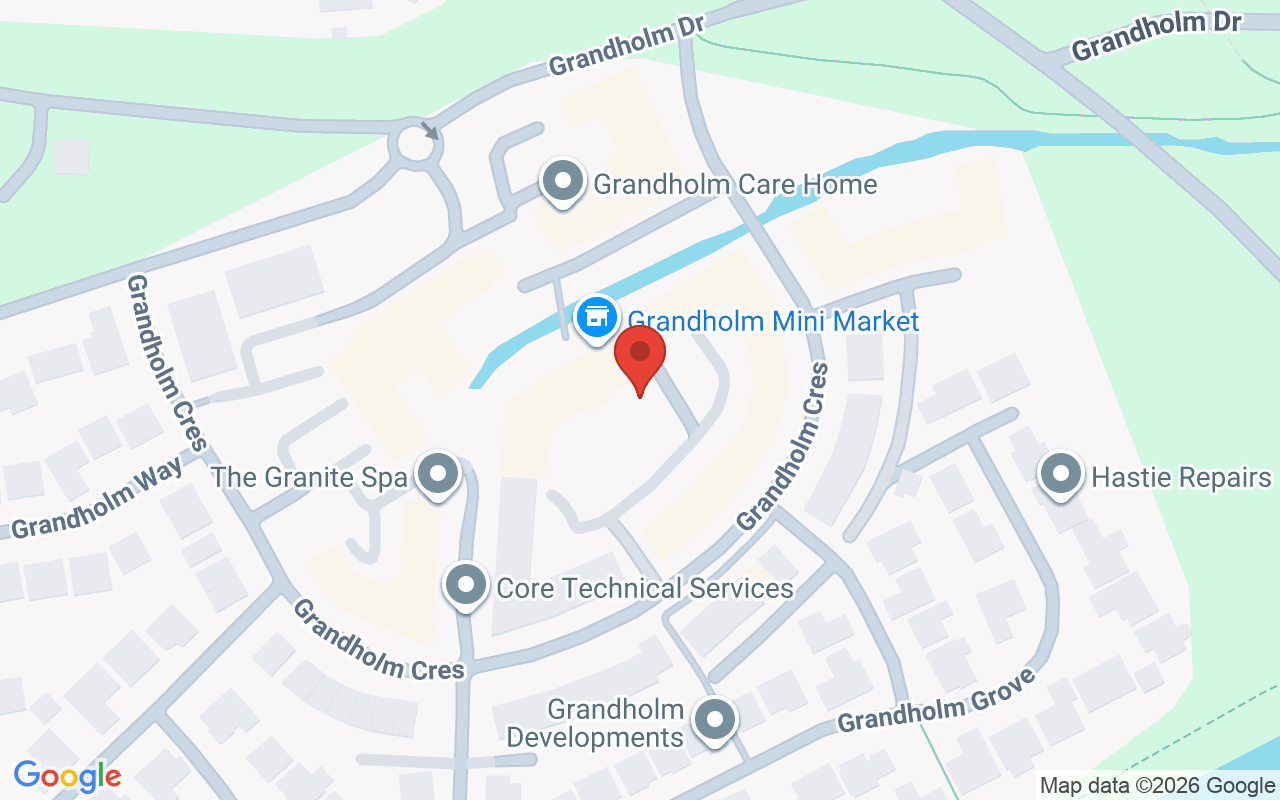 Map showing the location of Abz..olute Beauty Spa