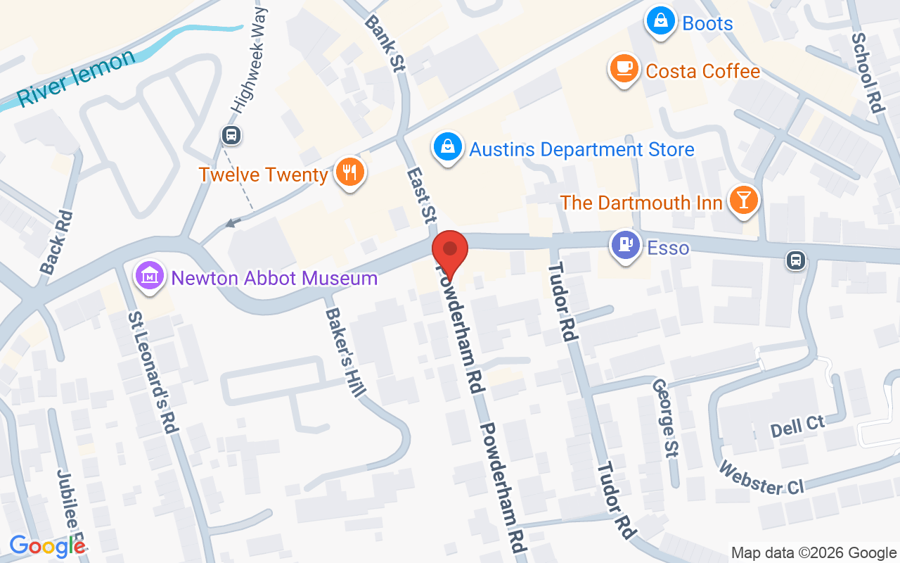 Map showing the location of Andrew Hill