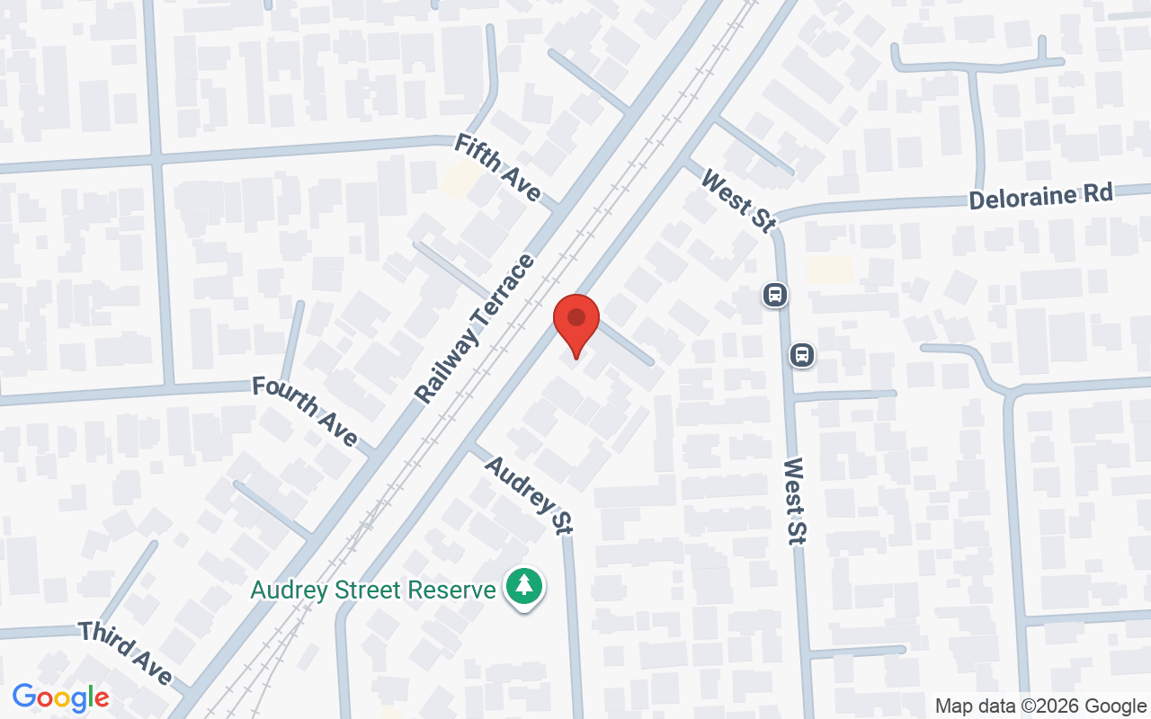 Map showing the location of ANTONS Unique Hair