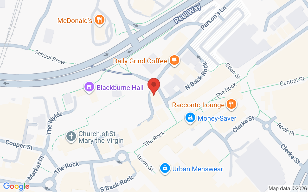 Map showing the location of Antonys Hair Salon & Academy