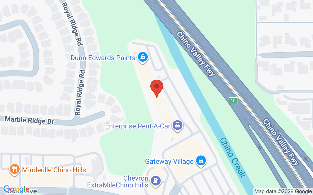 Map showing the location of Aria Beauty Salon