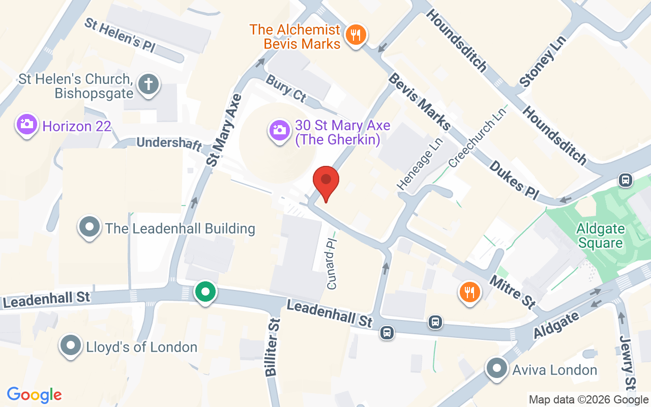 Map showing the location of Artistry Clinic
