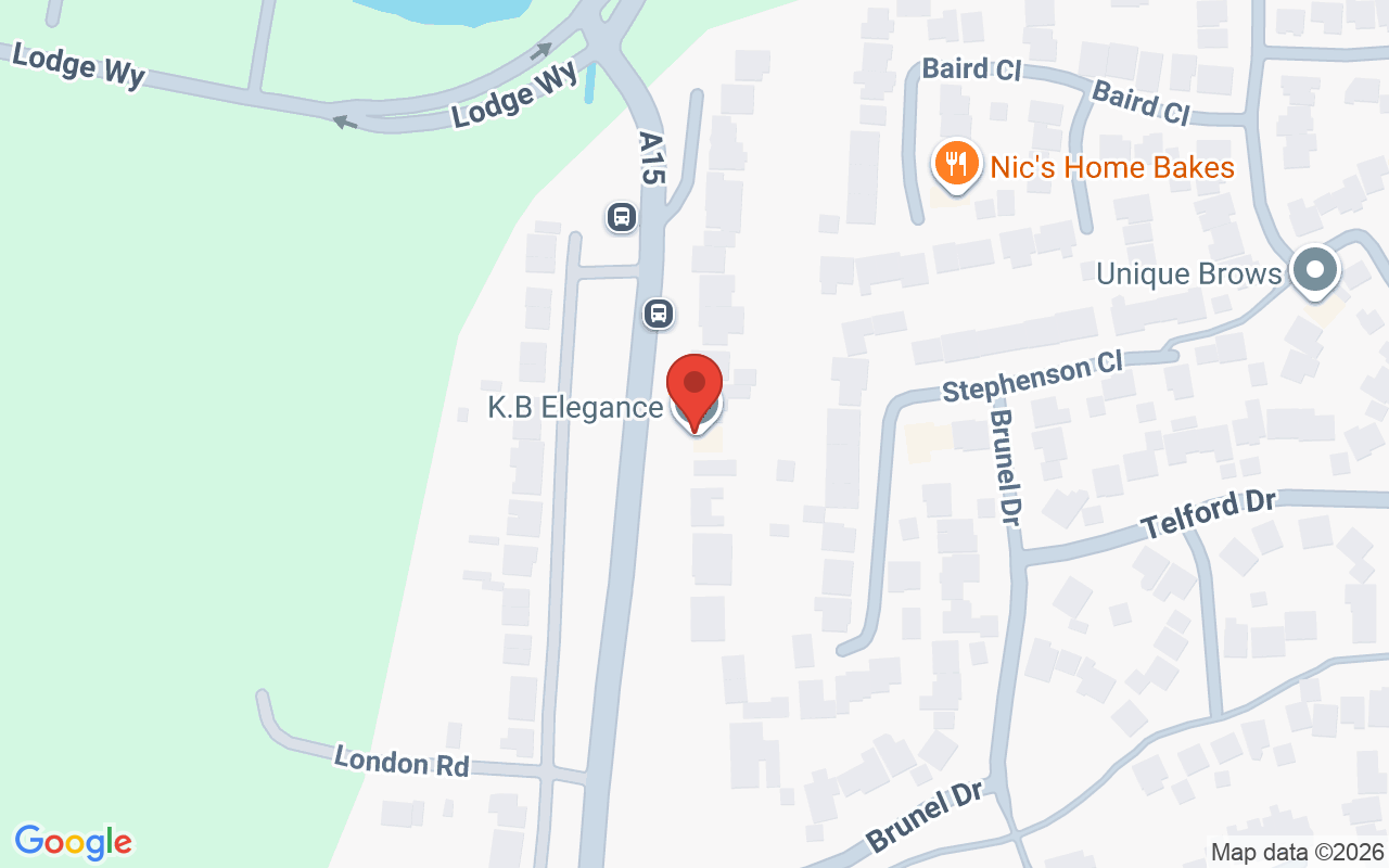 Map showing the location of Aura Beauty & Massage, Peterborough