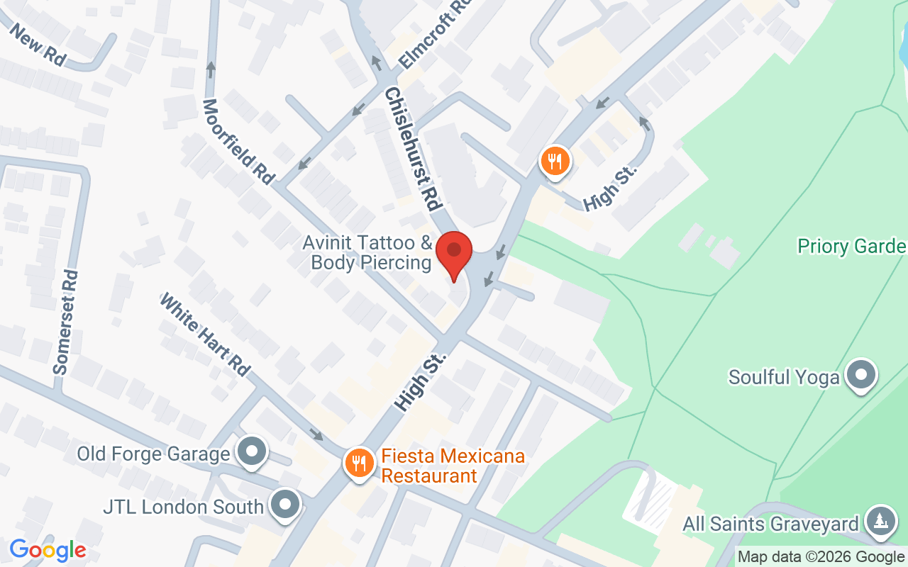 Map showing the location of Avalon Laser and Beauty Clinic