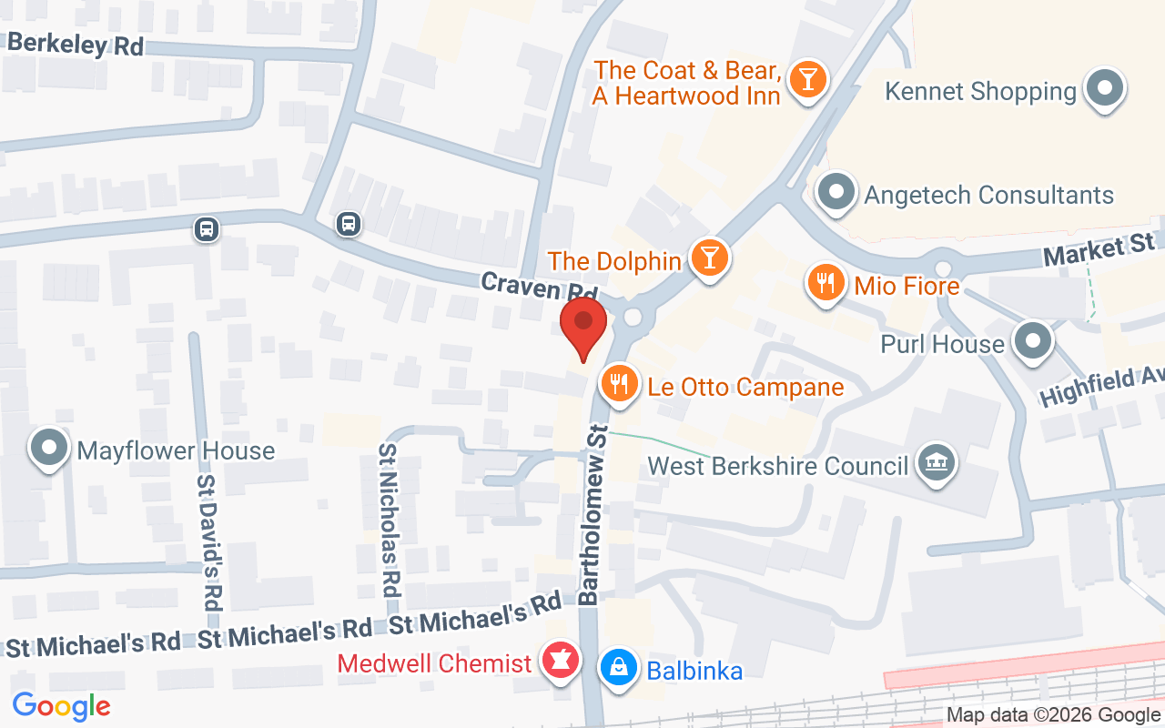 Map showing the location of Banks & Klein