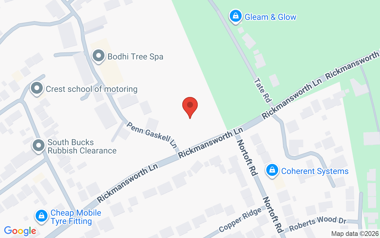 Map showing the location of Bodhi Tree Spa
