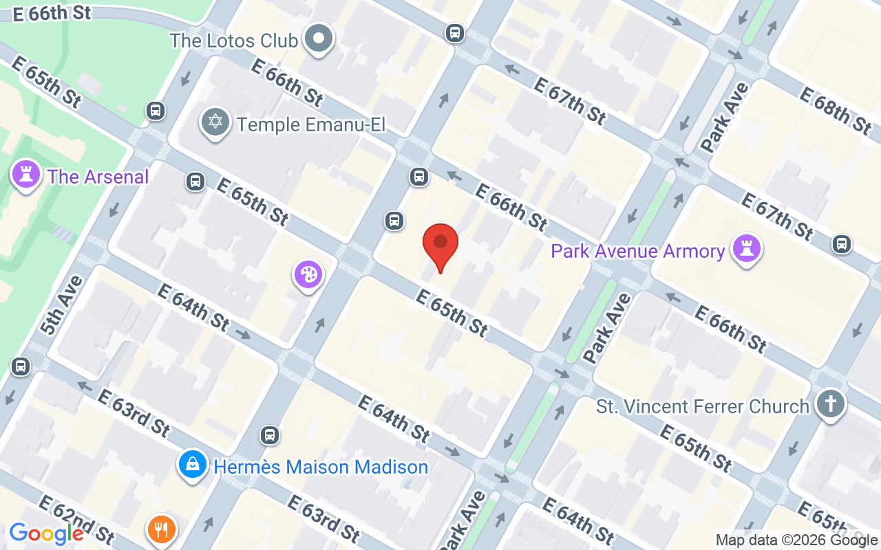 Map showing the location of Brazil Bronze Glow Bar, New York