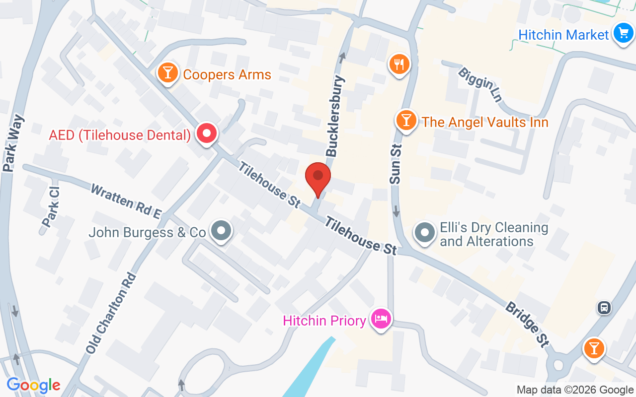 Map showing the location of Bucklersbury Beauty