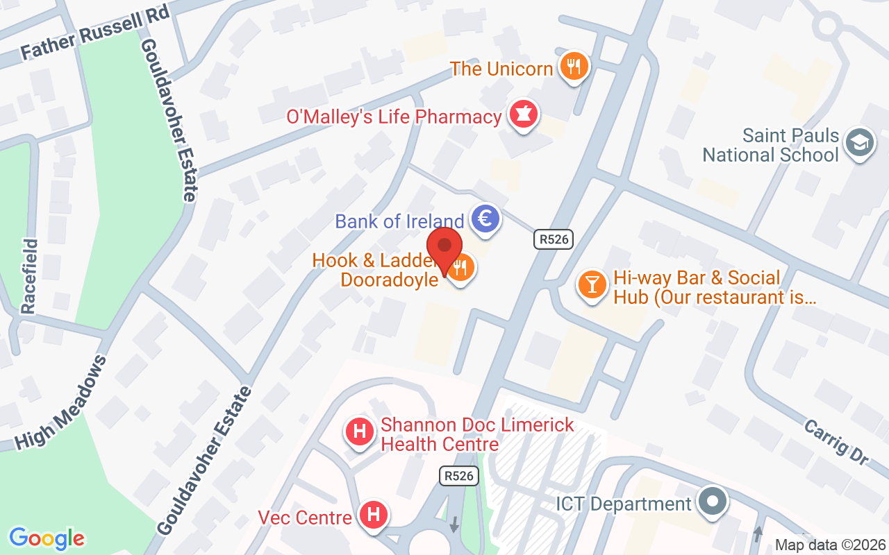 Map showing the location of Catherine Hickey Make-up & Hair