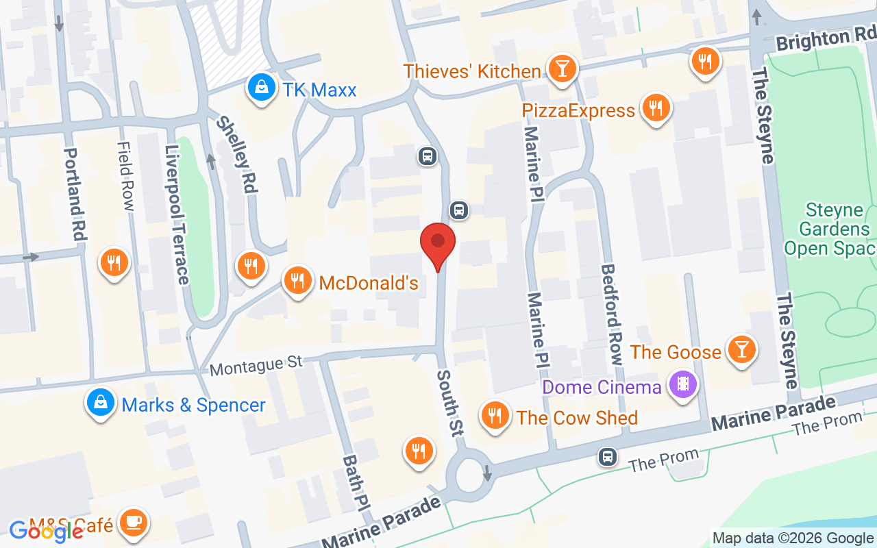 Map showing the location of Centre Stage Hair Company Ltd