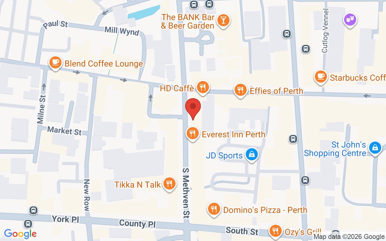 Map showing the location of Charlie Taylor Hair & Beauty