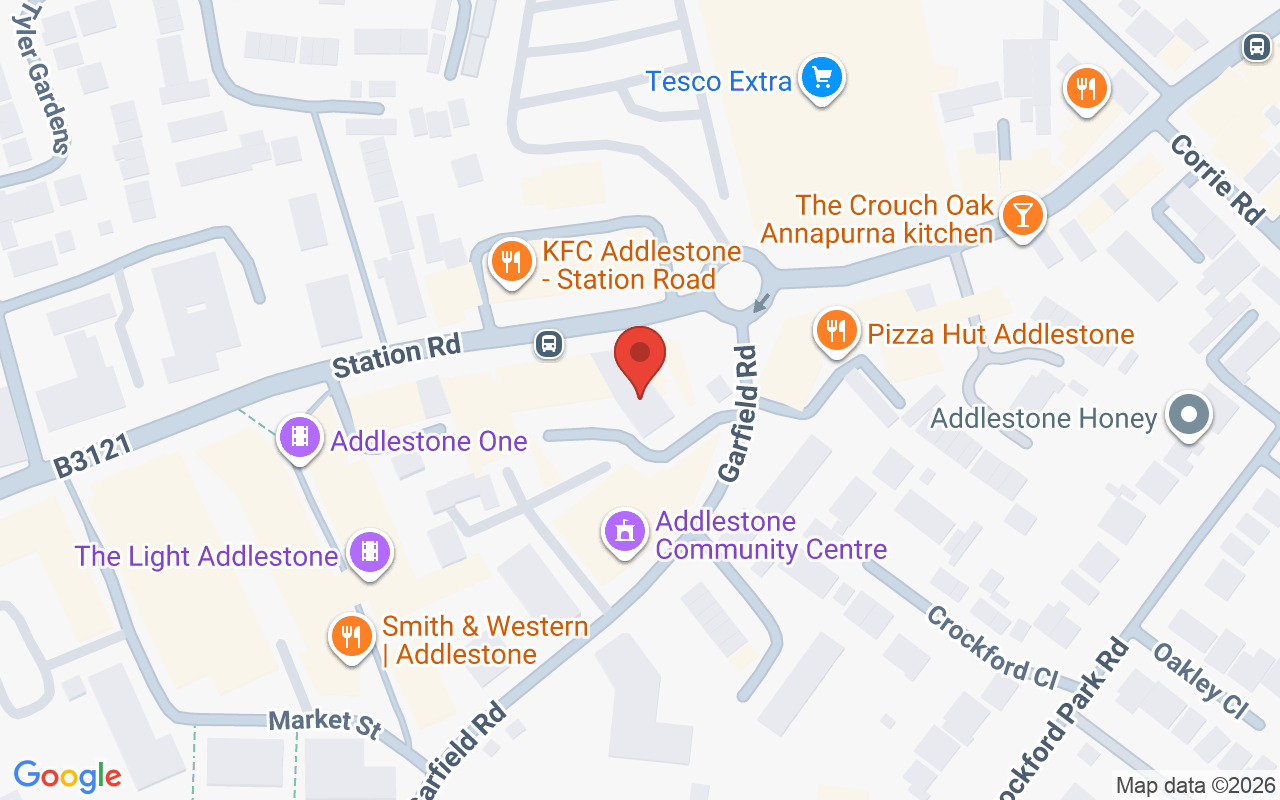 Map showing the location of Christies Hair & Beauty