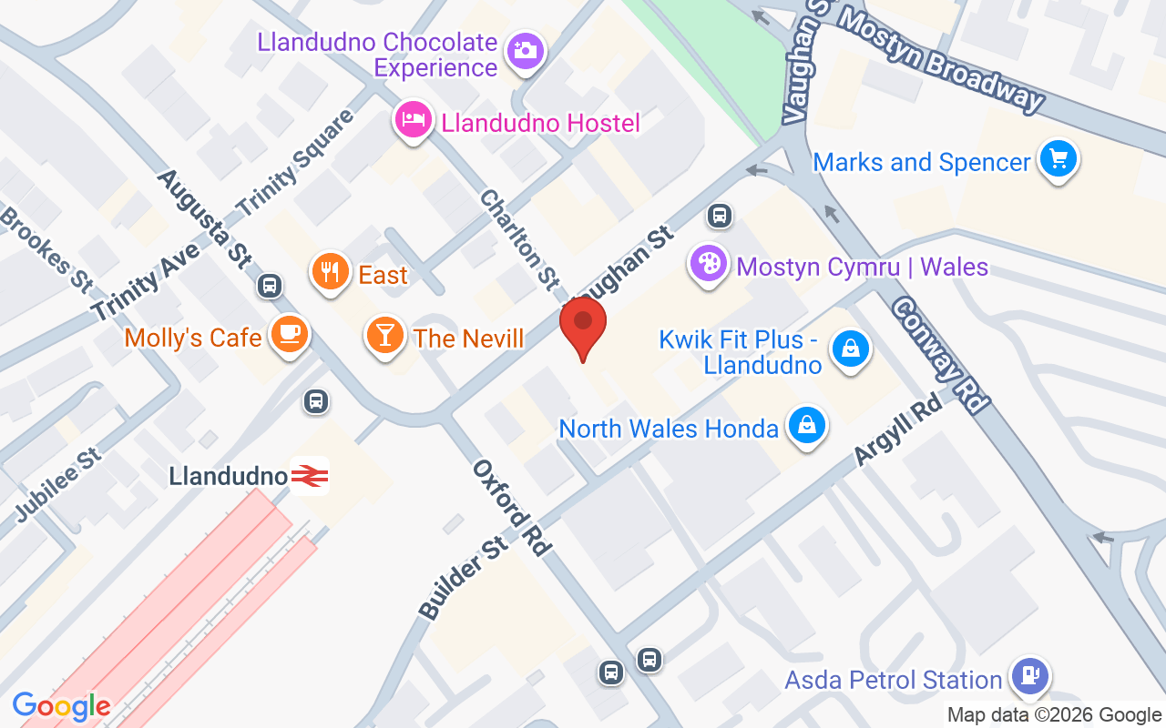 Map showing the location of Clinton James