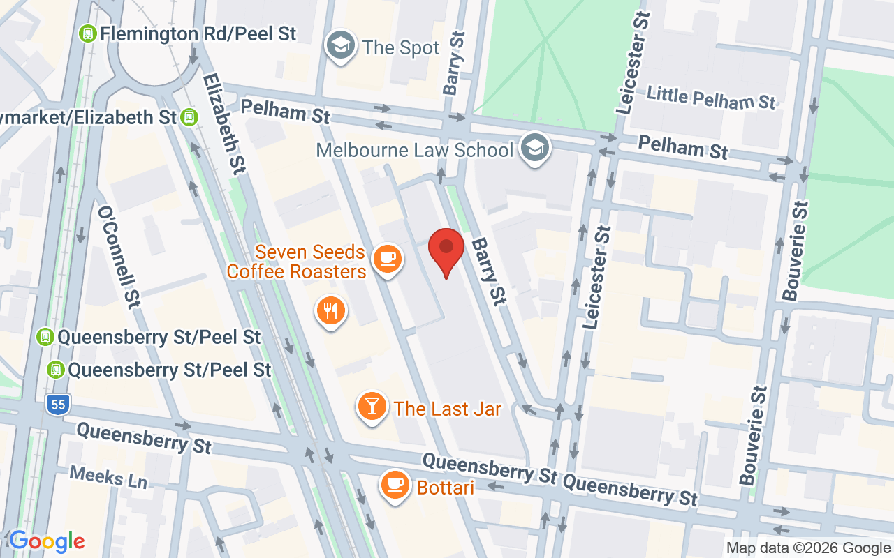 Map showing the location of Colin Moxey Hairdressing