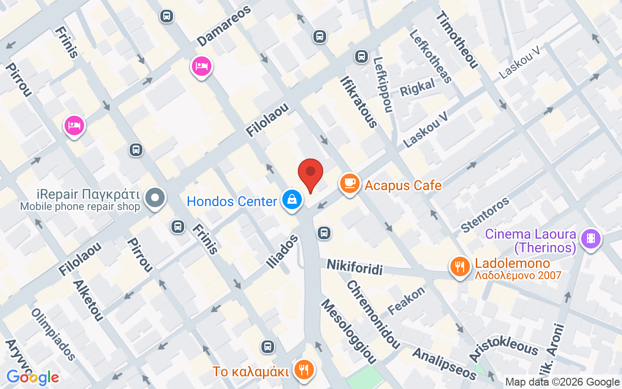 Map showing the location of COLOR EXPERTS