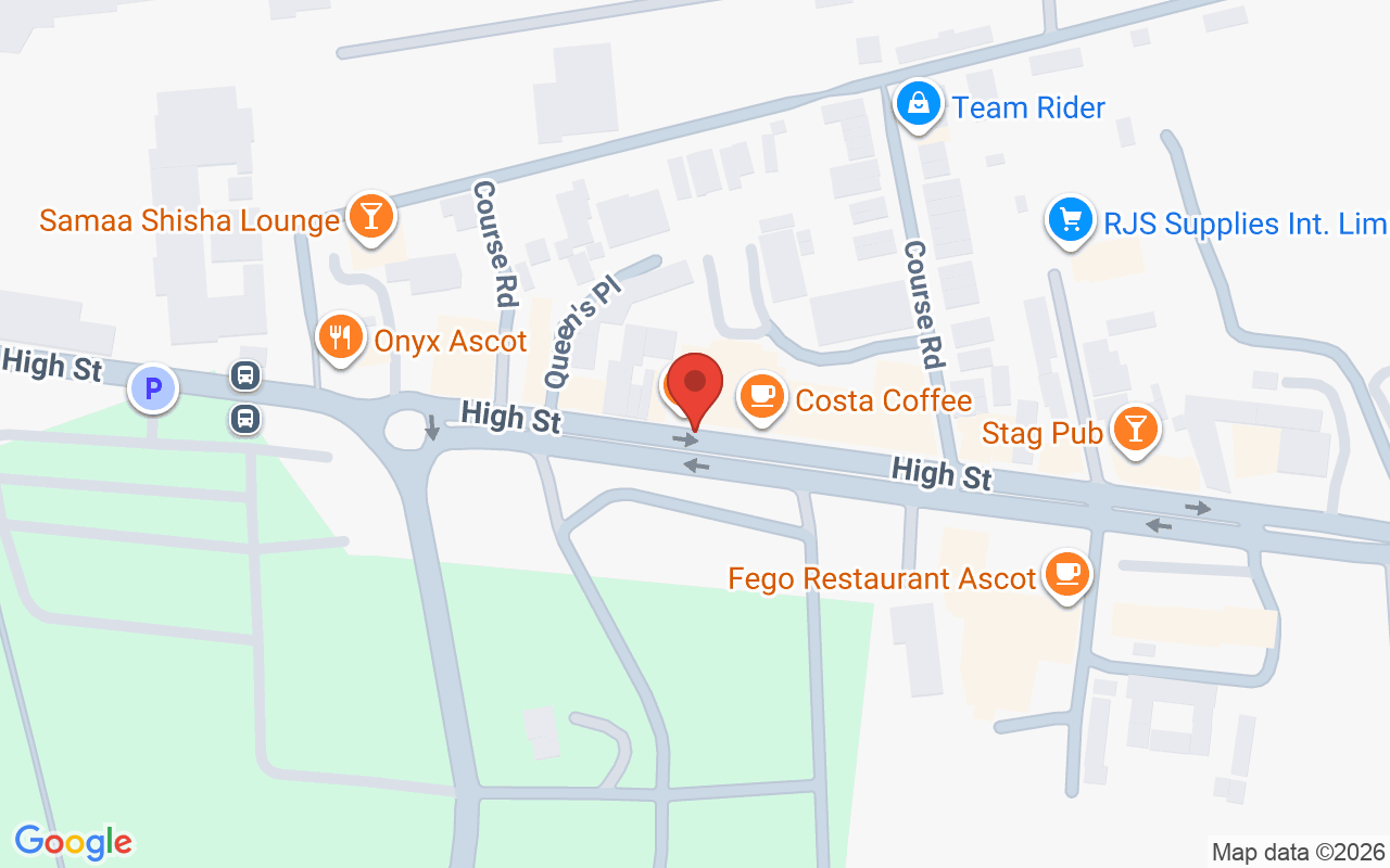 Map showing the location of Coupe Hair, Sunninghill Ascot
