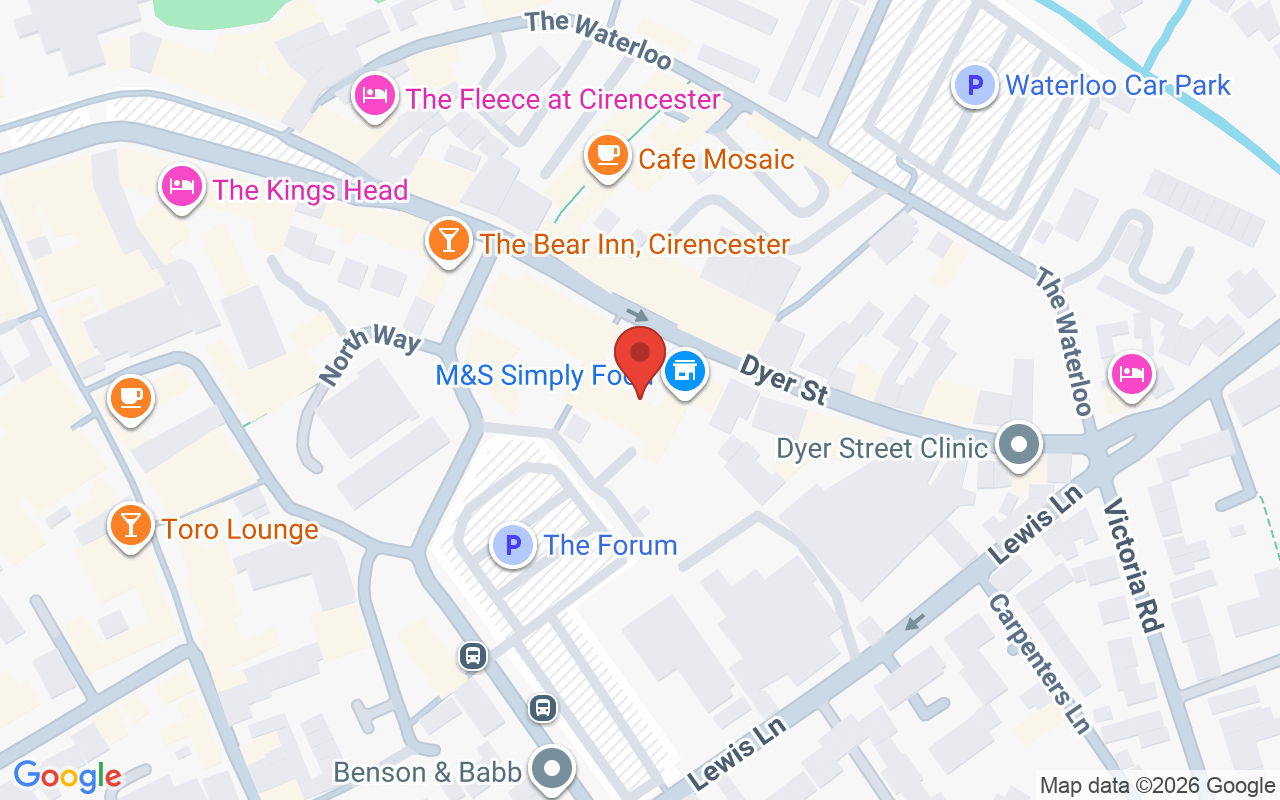 Map showing the location of CRYSTAL SPRINGS HEALTH & BEAUTY CLINIC
