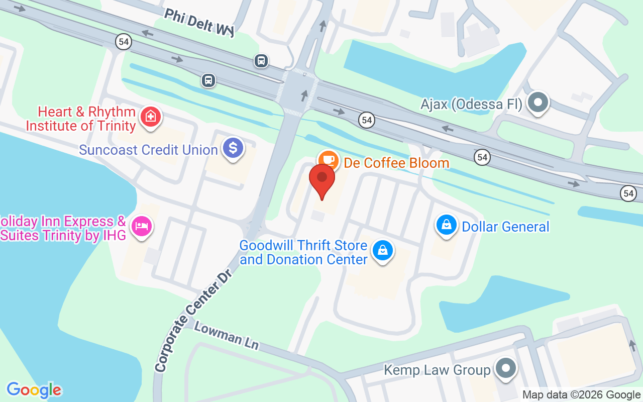 Map showing the location of Cuts and Color Express