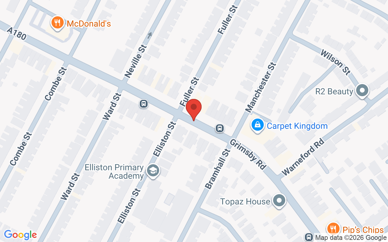 Map showing the location of Cutting Club
