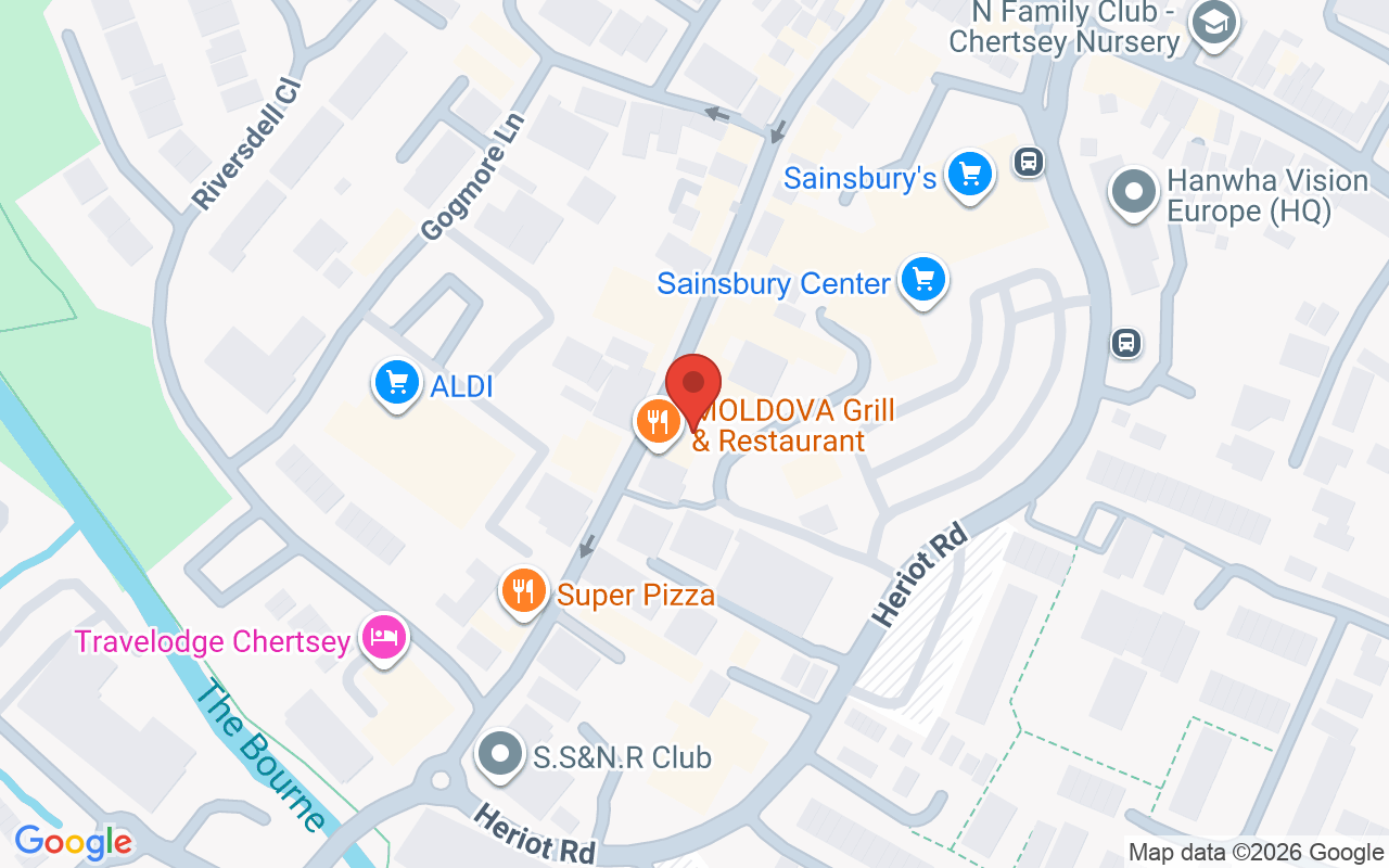 Map showing the location of Cutting it Award Winning Hair & Beauty studio