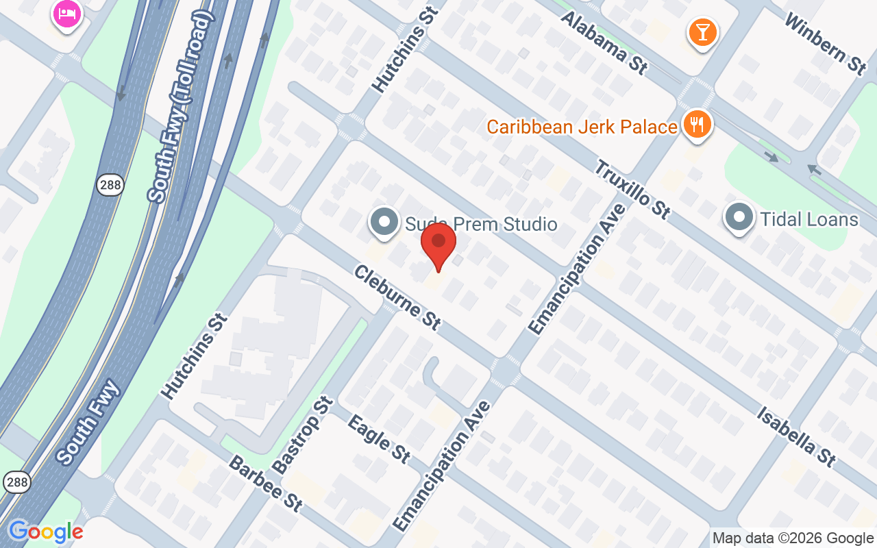 Map showing the location of Designs That Flow