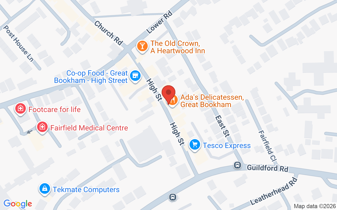 Map showing the location of Di Carlo’s
