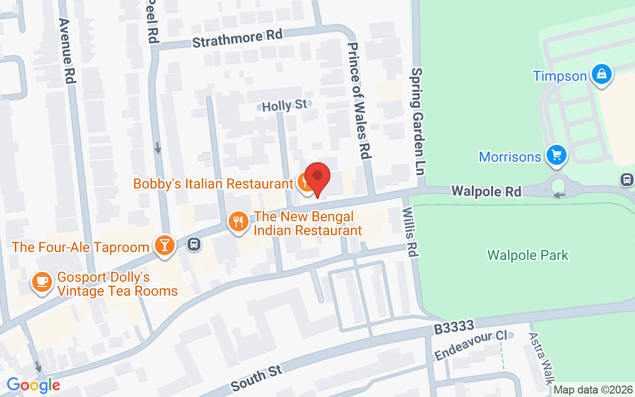 Map showing the location of Diva Hair Studio