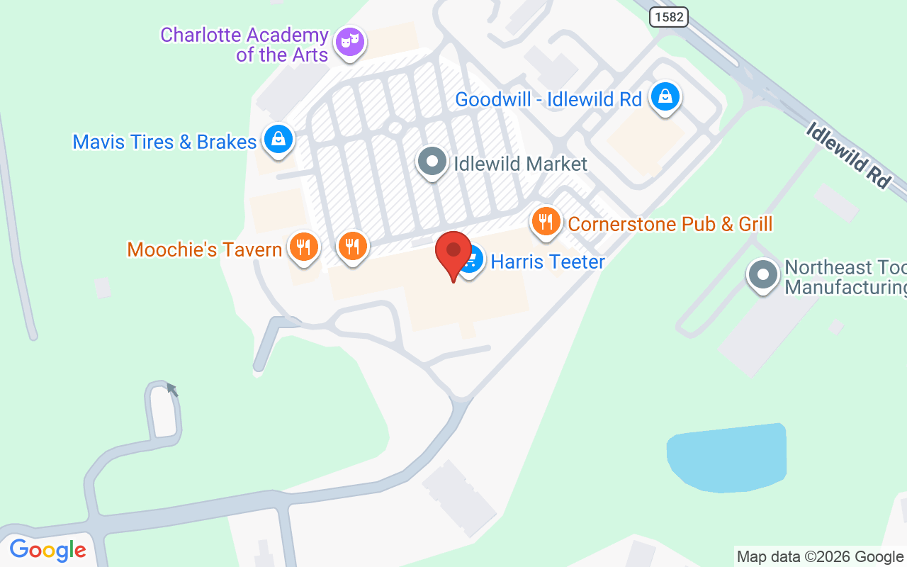 Map showing the location of Diviniti Salon