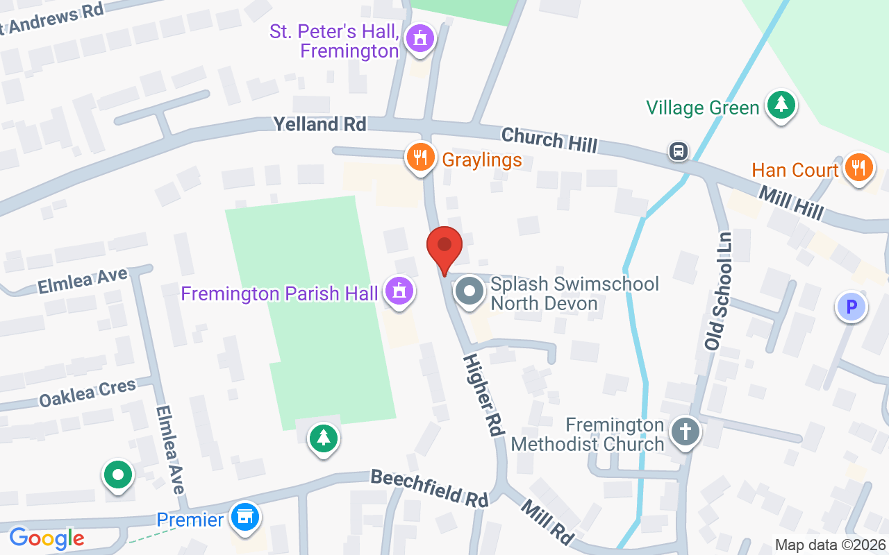 Map showing the location of Dragonfly Nail & Beauty