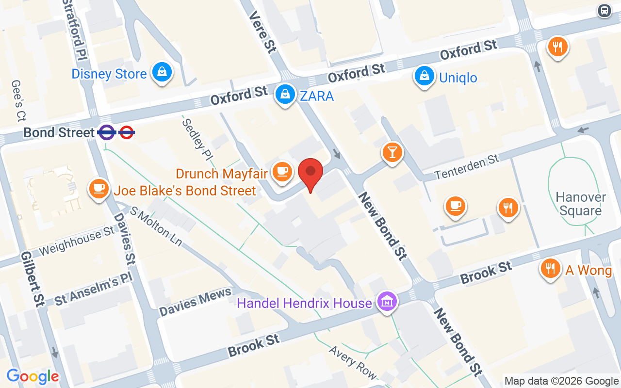 Map showing the location of Eleven Hair
