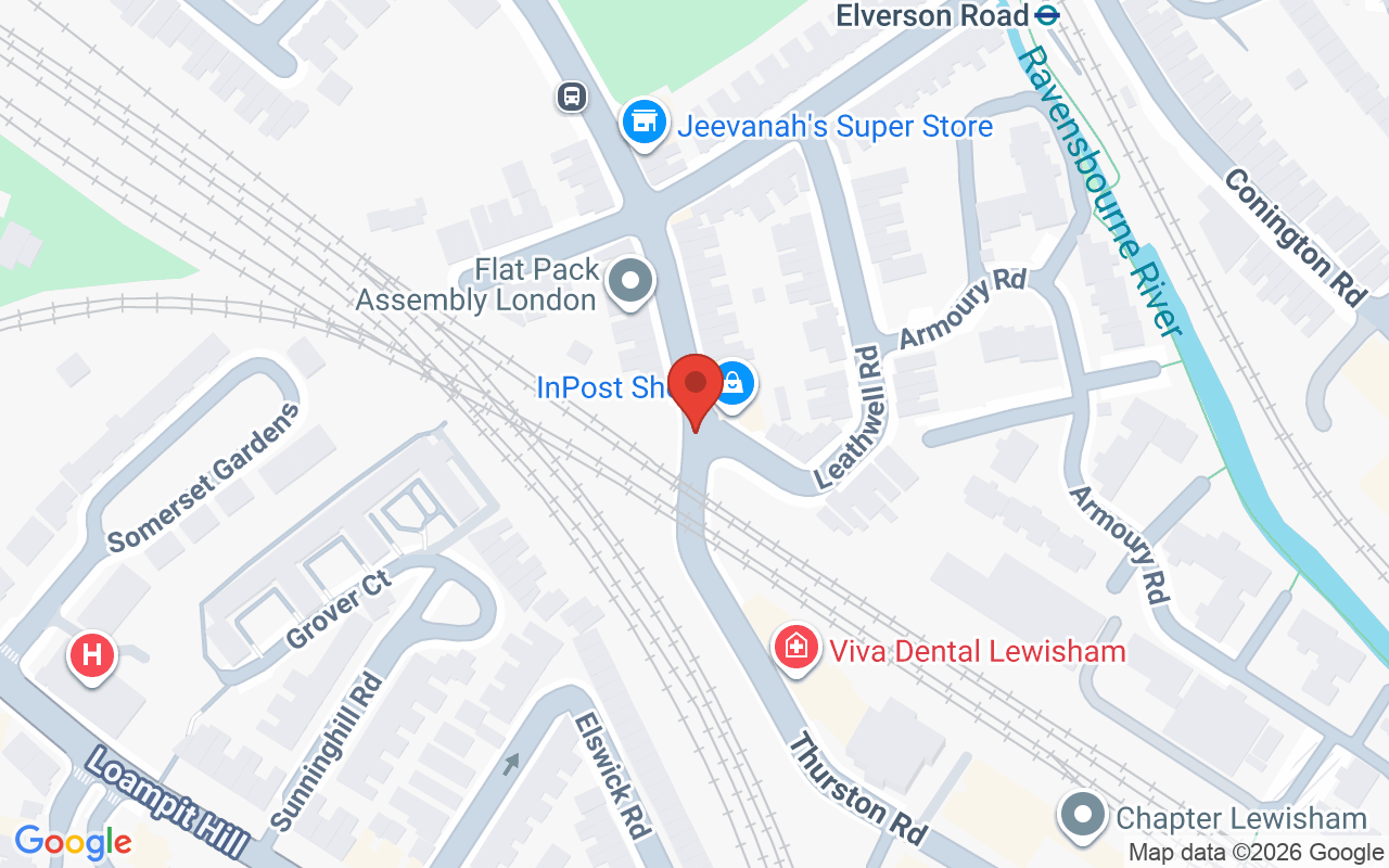 Map showing the location of Elyse Beauty and Laser Clinic