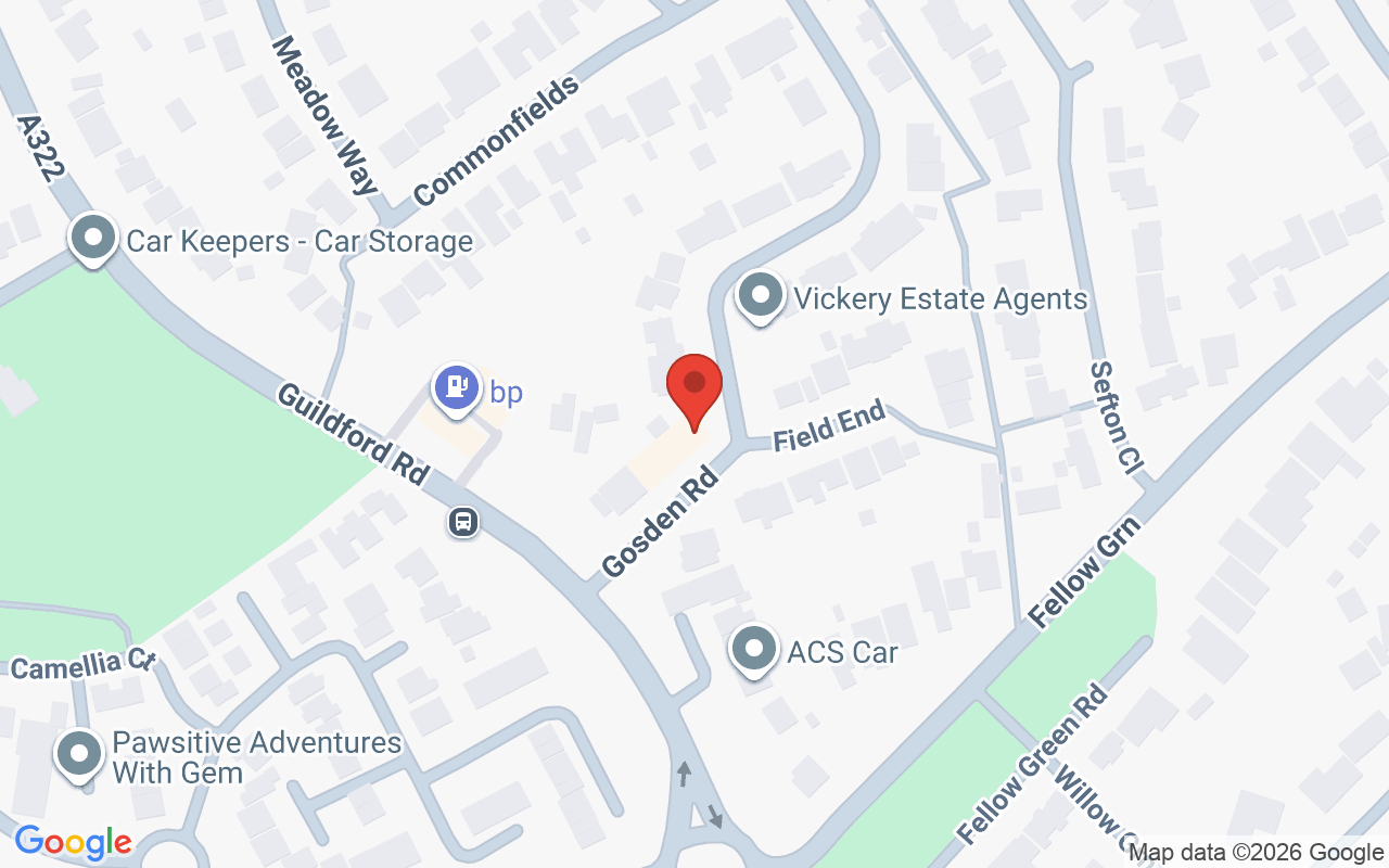 Map showing the location of Emma Rose Hair Design
