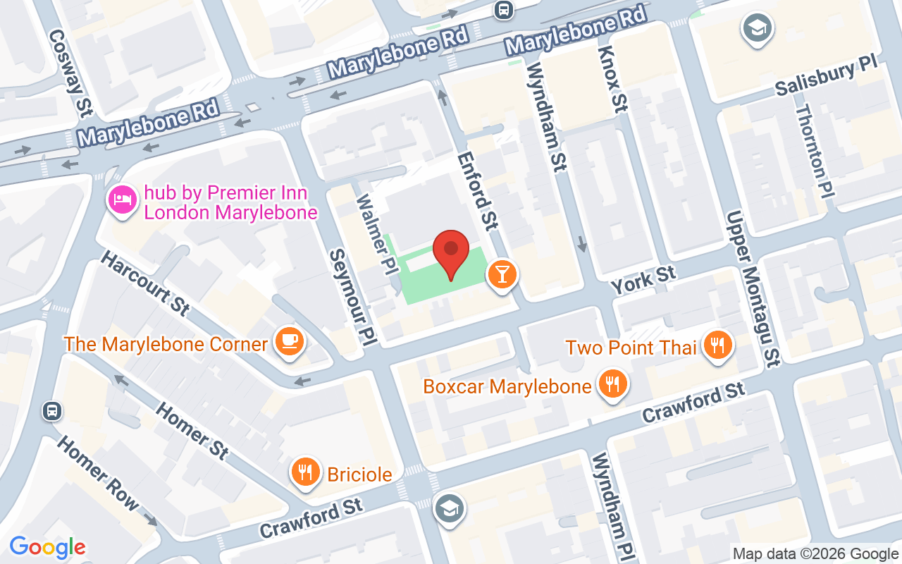 Map showing the location of Emporium Treatment Clinic