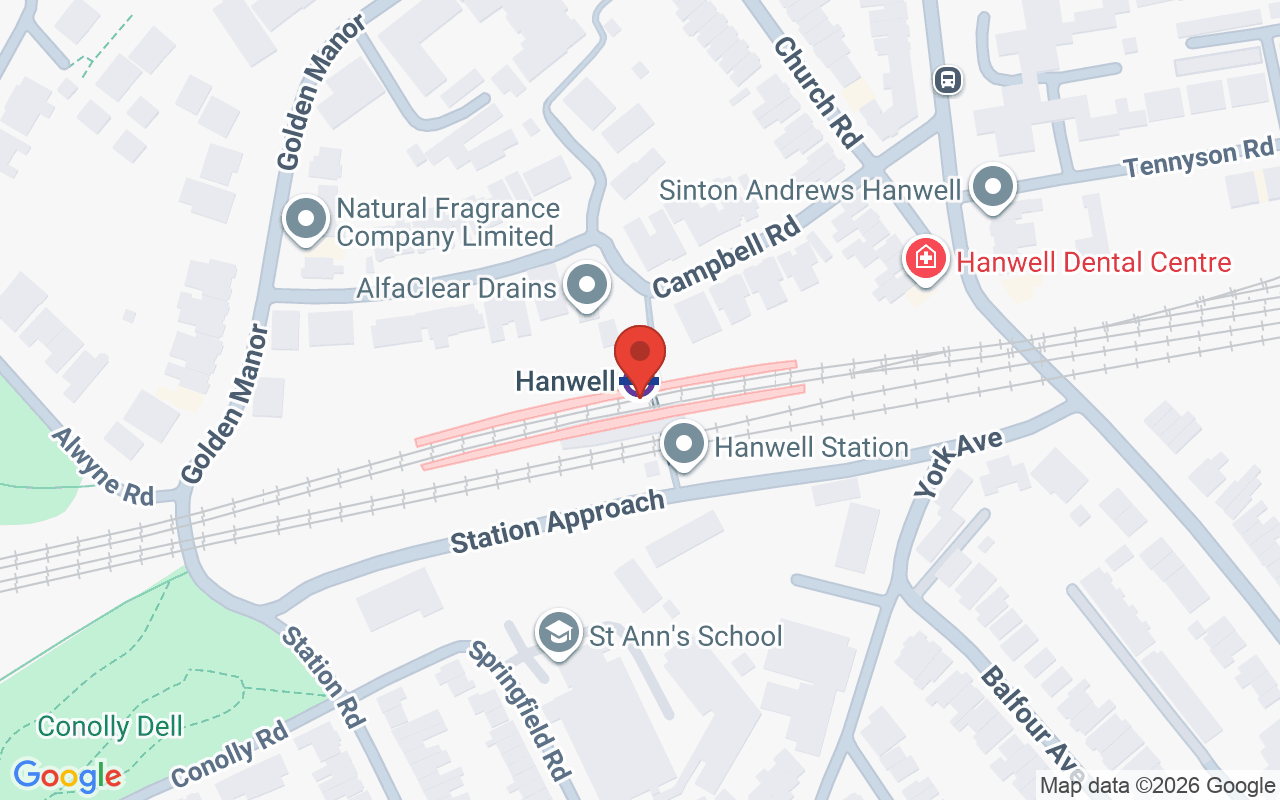 Map showing the location of Evisa Home Hair