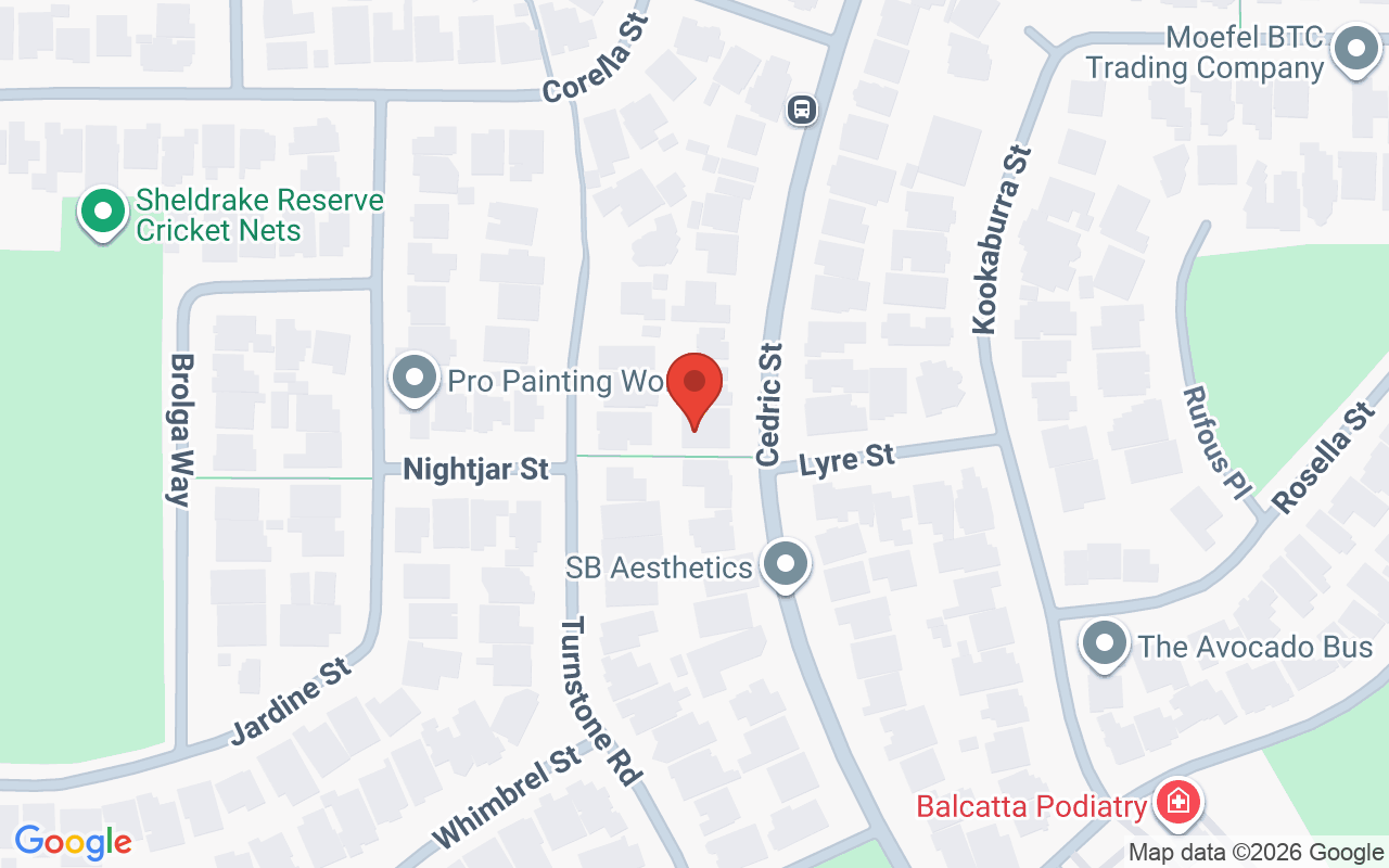 Map showing the location of Eyebrow Ink Styling
