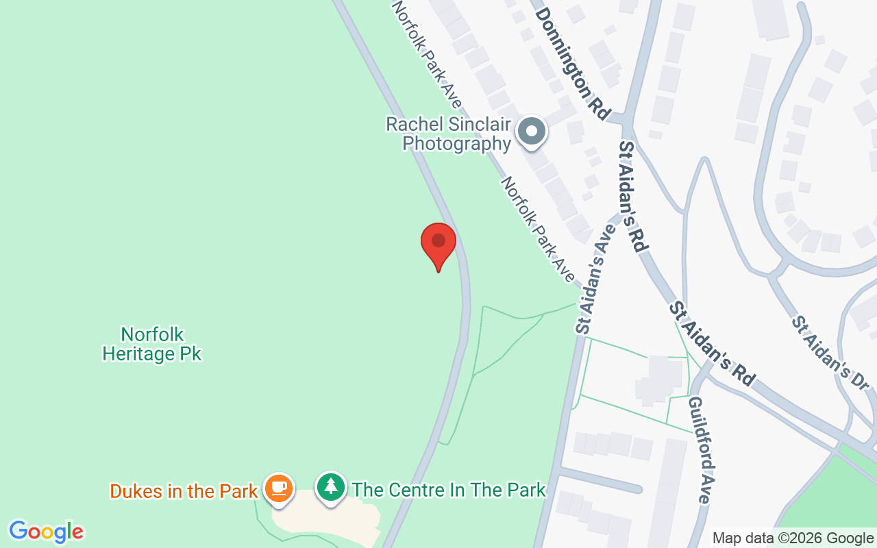 Map showing the location of Funky Divas Salons – Manor Top