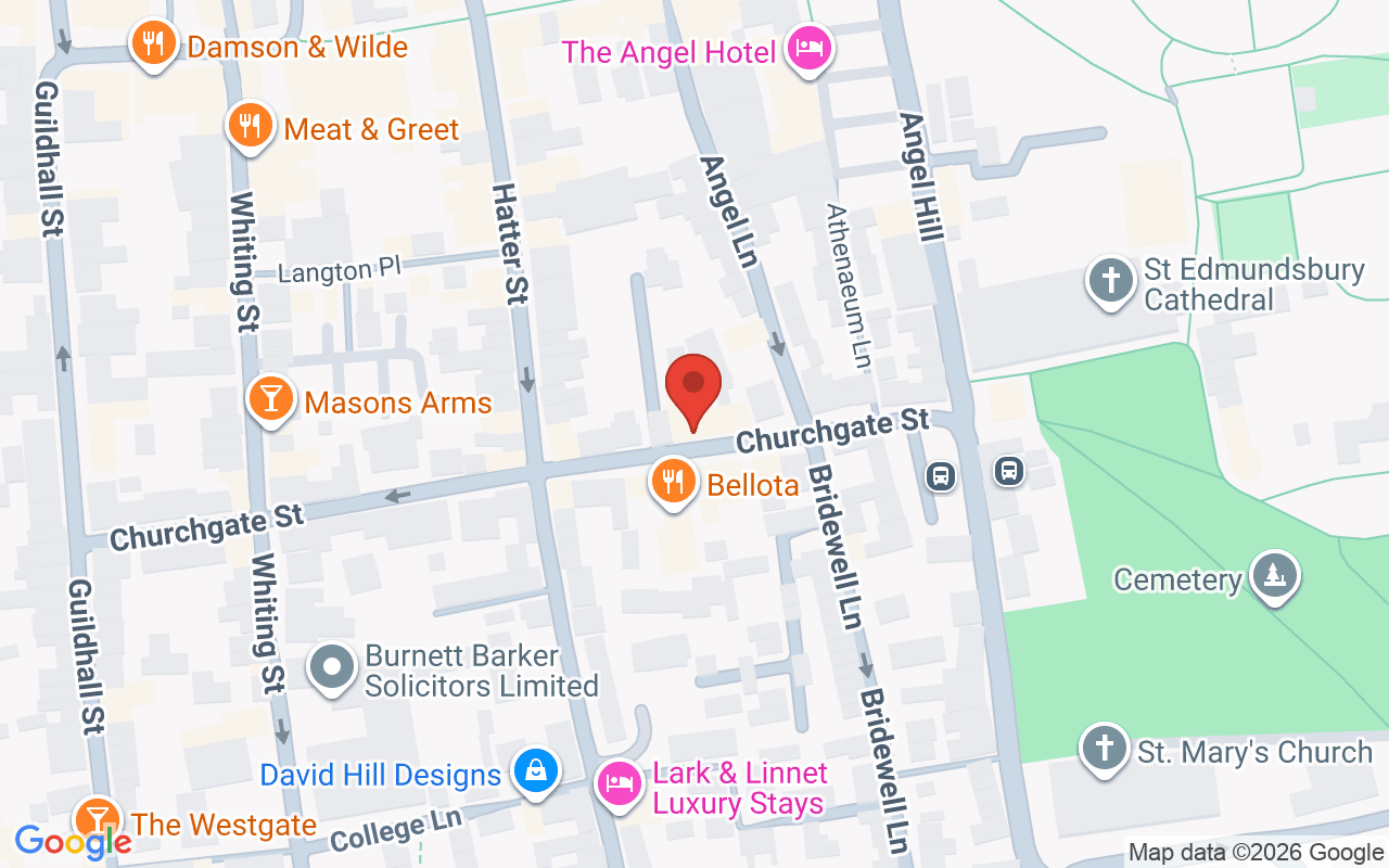 Map showing the location of Gavin Ashley Hairdressing