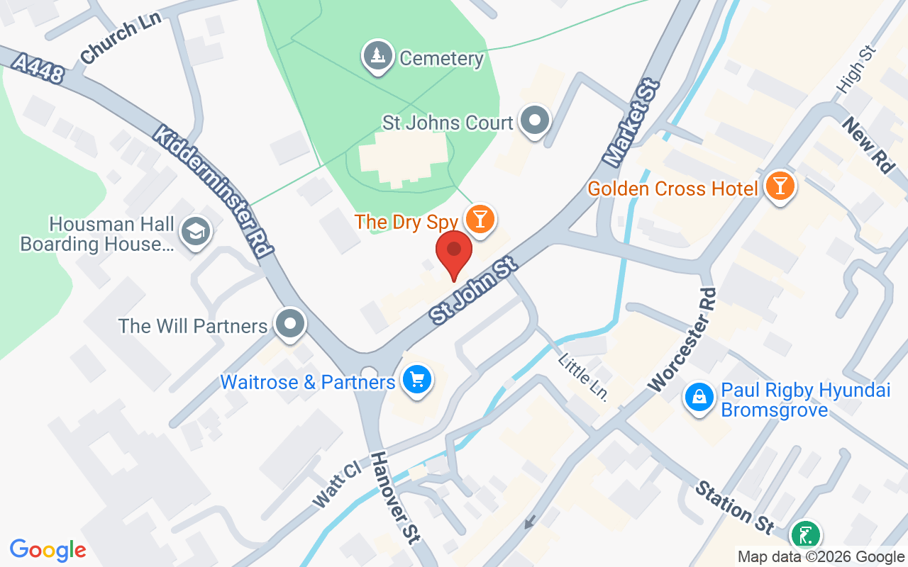 Map showing the location of George Davis Hair & Beauty