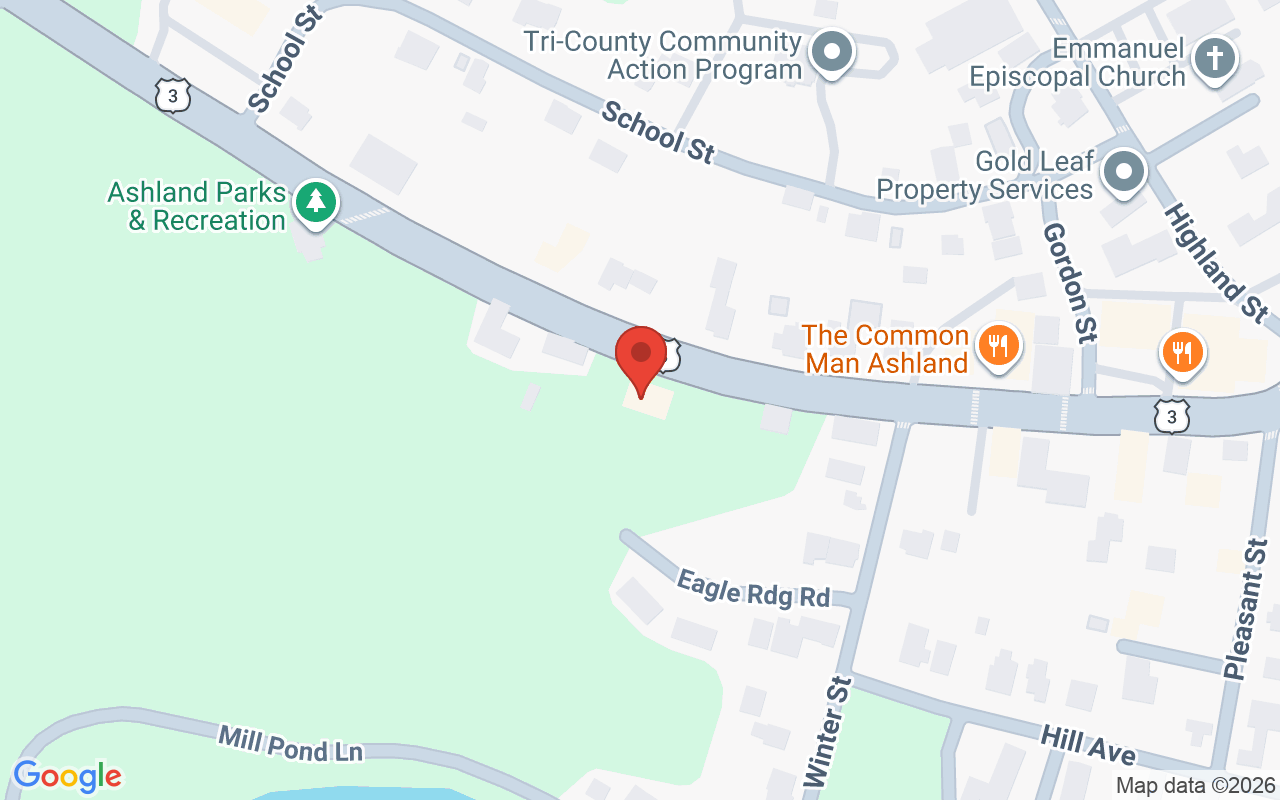 Map showing the location of Glam Salon and Day Spa
