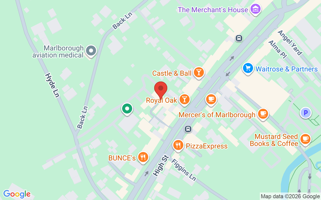 Map showing the location of Goldsworthy’s – Marlborough