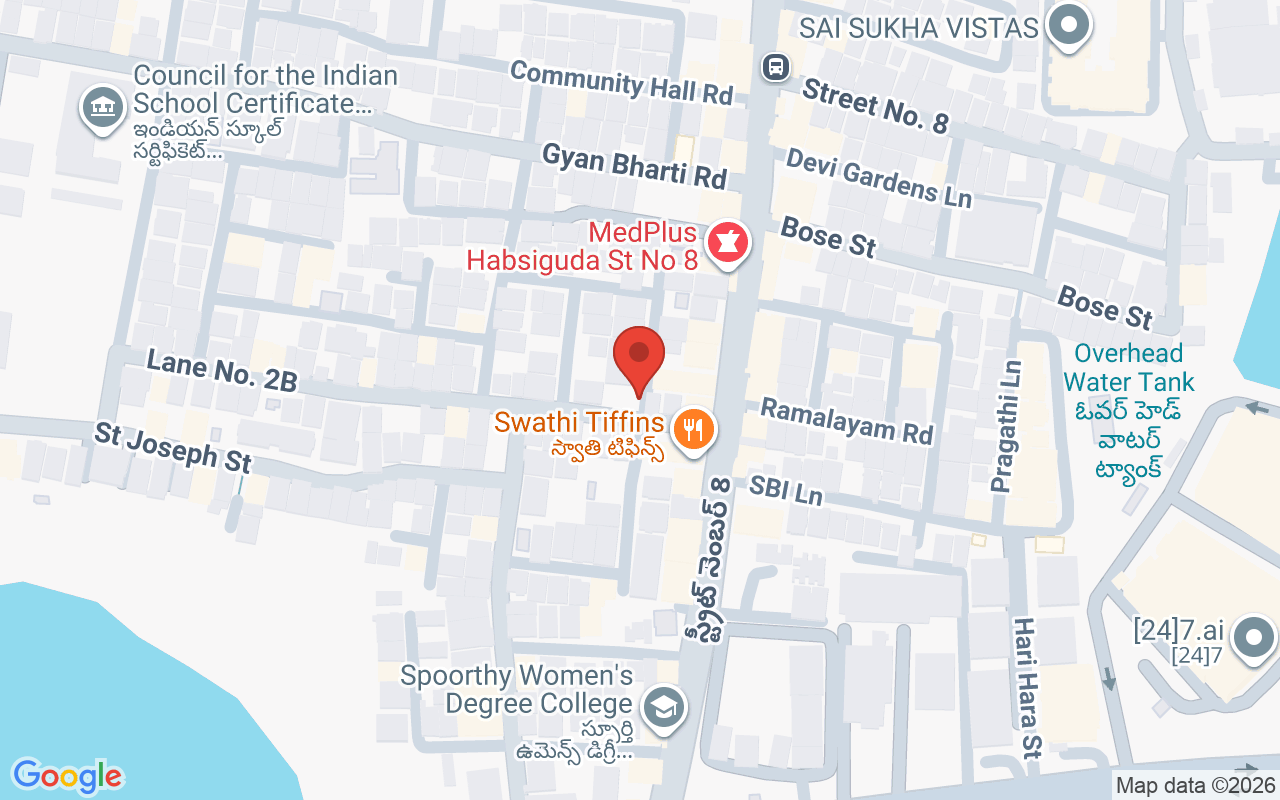 Map showing the location of HAARE THE MAKEOVER STUDIO