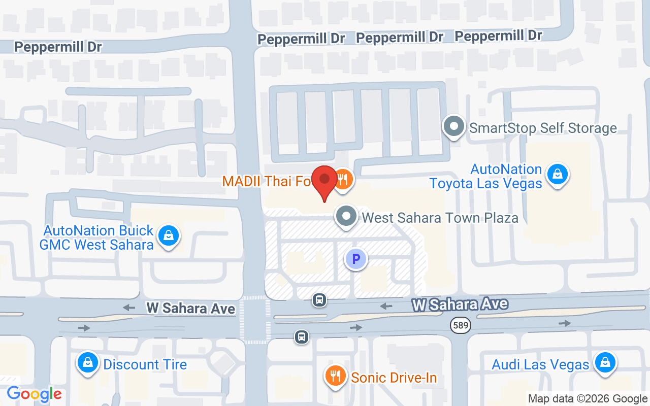 Map showing the location of HAIR N MOTION