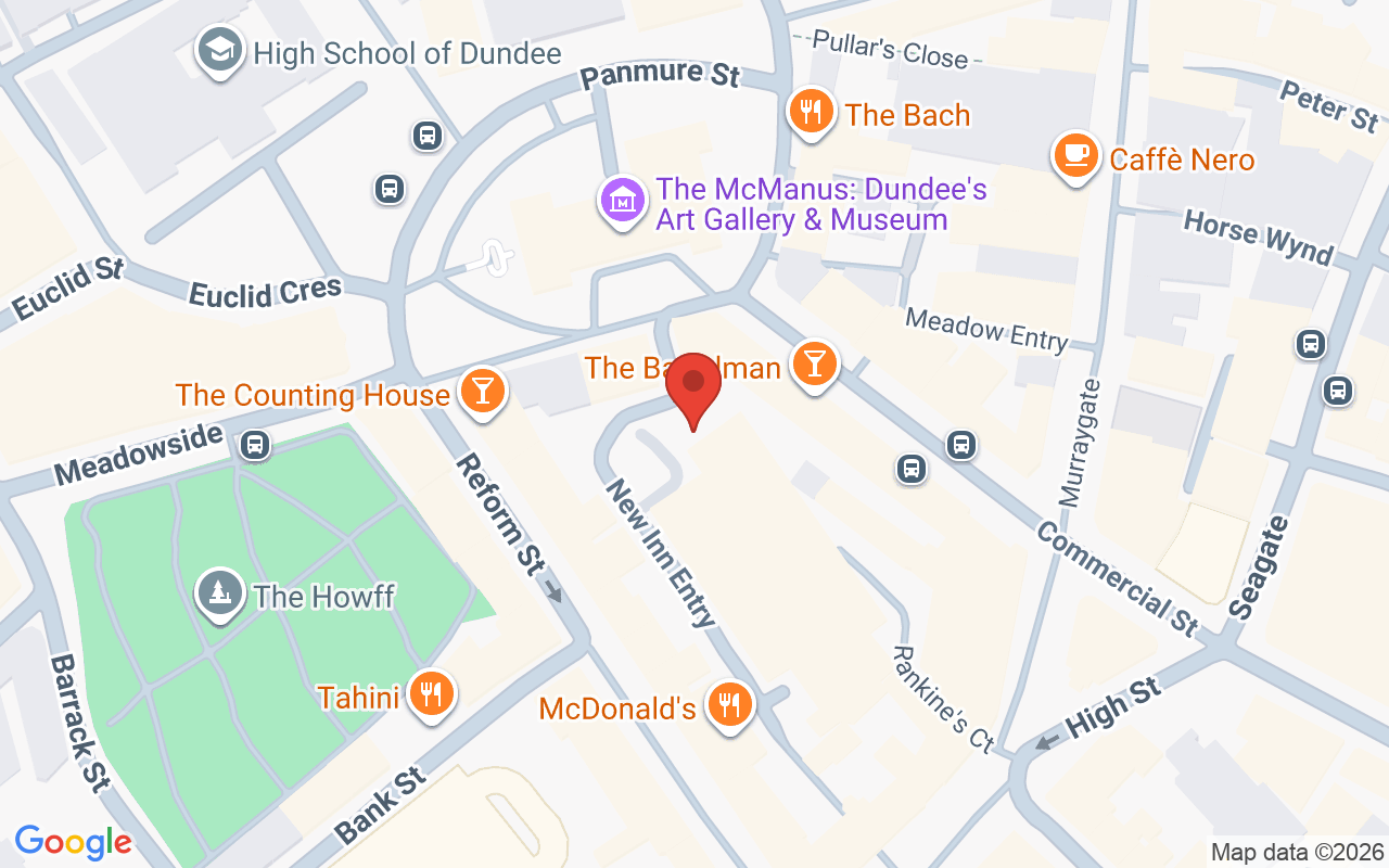 Map showing the location of Hair Ups