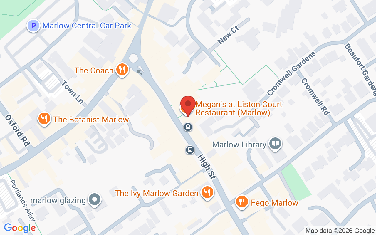 Map showing the location of Haringtons Marlow