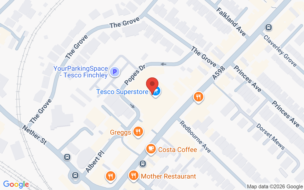 Map showing the location of HC MedSpa