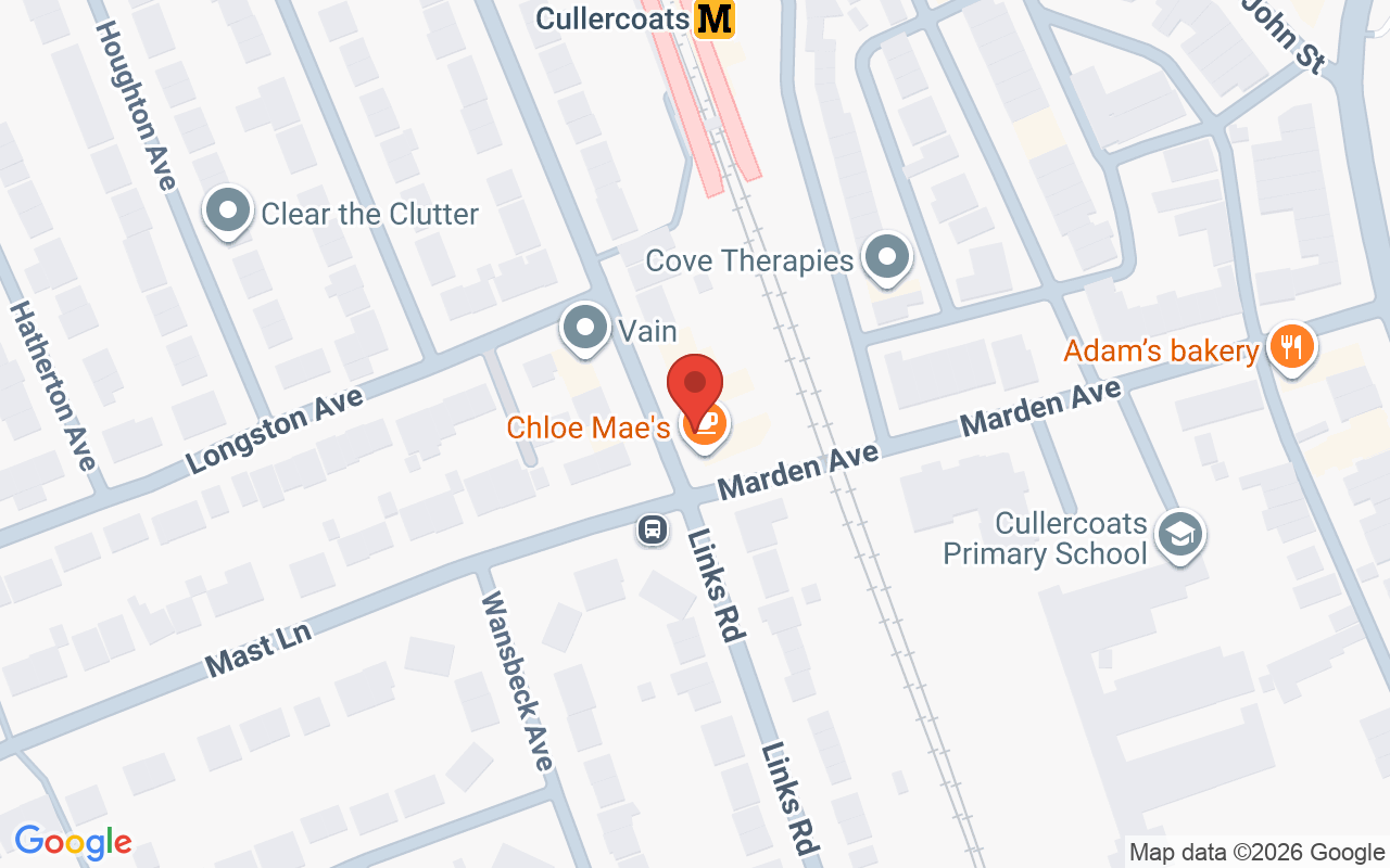 Map showing the location of Heaven Therapy