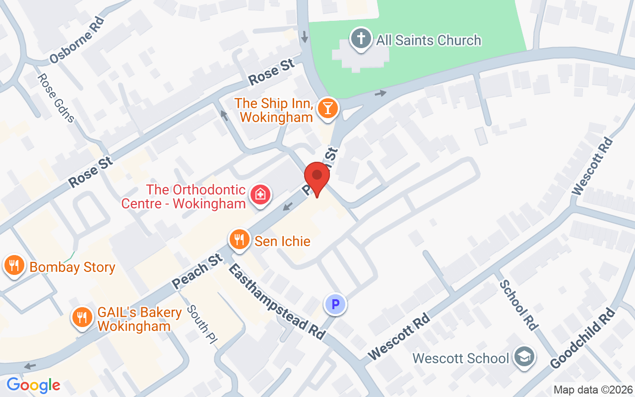 Map showing the location of Heidi Avery: Nail, Lash, Sunbed & Spray Tan Specialist – Wokingham