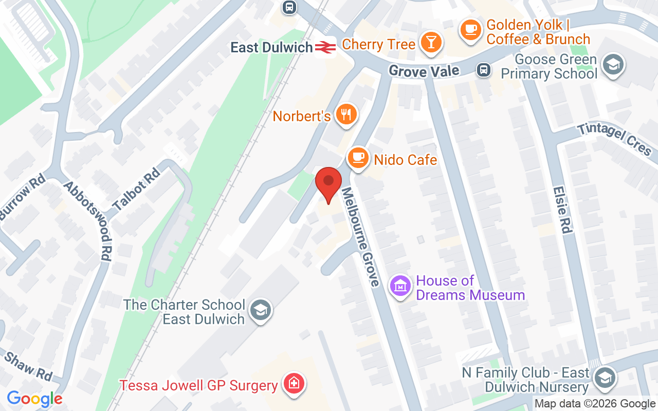 Map showing the location of Holistic & Beauty Therapy Ltd