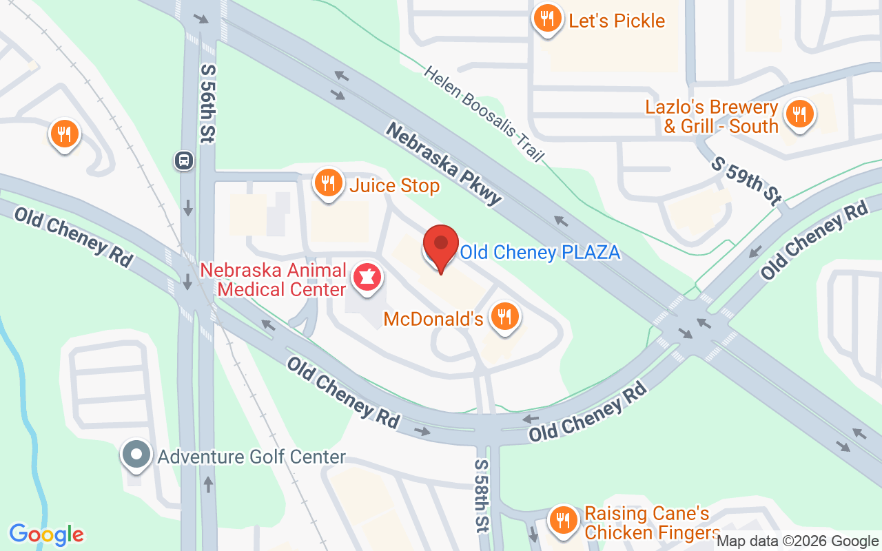 Map showing the location of House of Holloway Salon
