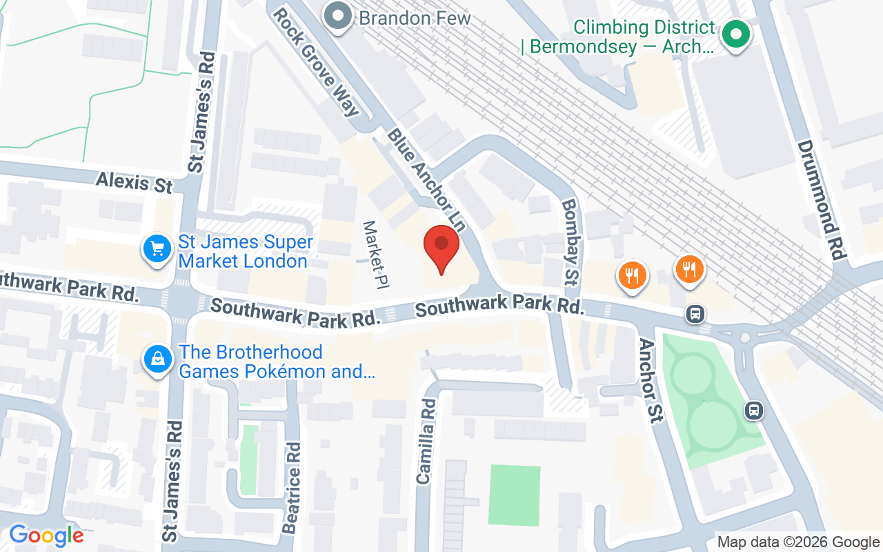 Map showing the location of Hype Hair